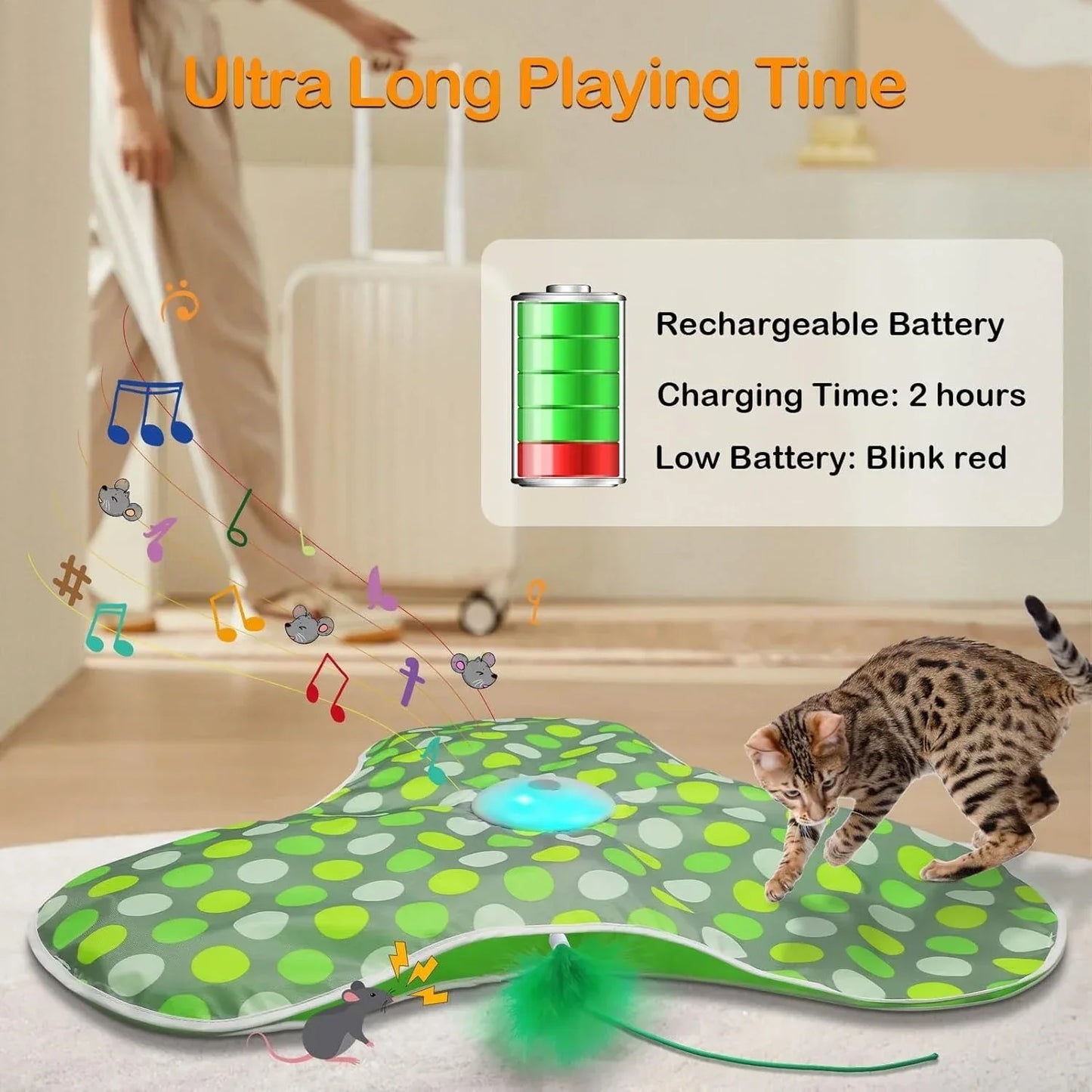 SneakMouse™ Interactive Cat Toy