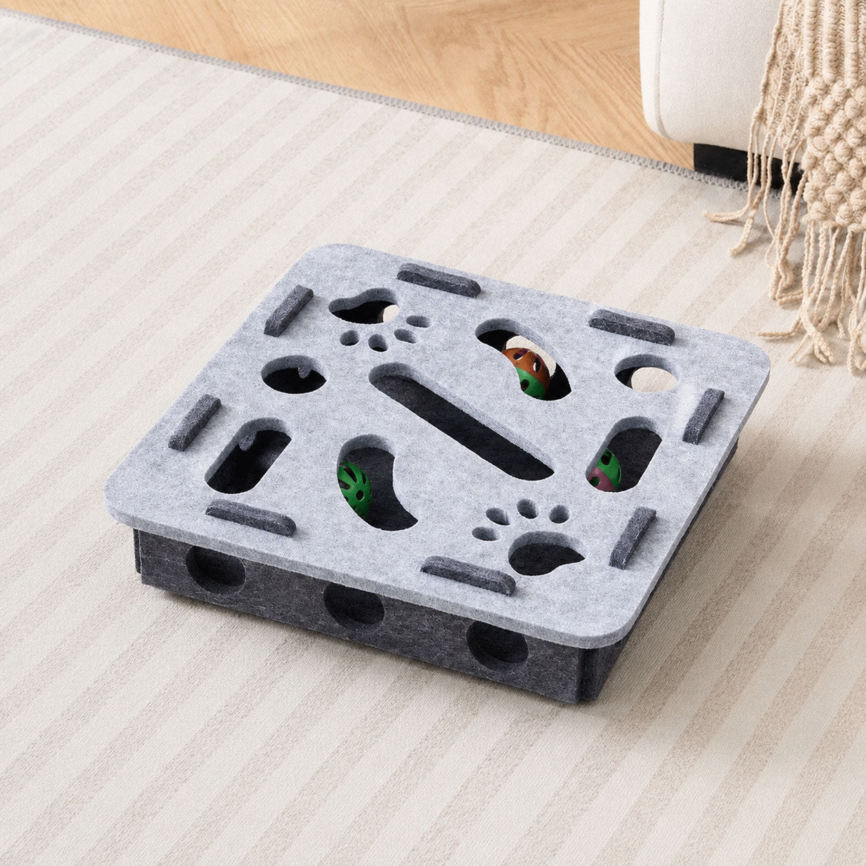 Cat Scratch Puzzle Enrichment Box