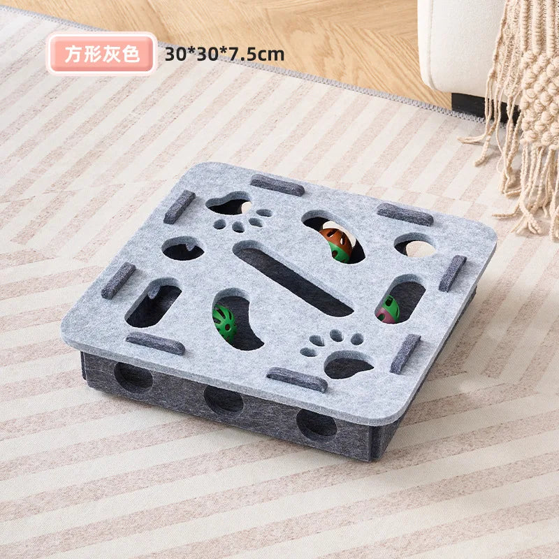 Cat Scratch Puzzle Enrichment Box