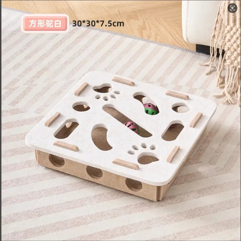 Cat Scratch Puzzle Enrichment Box