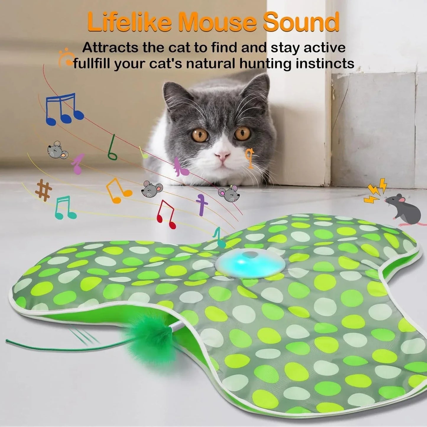 SneakMouse™ Interactive Cat Toy