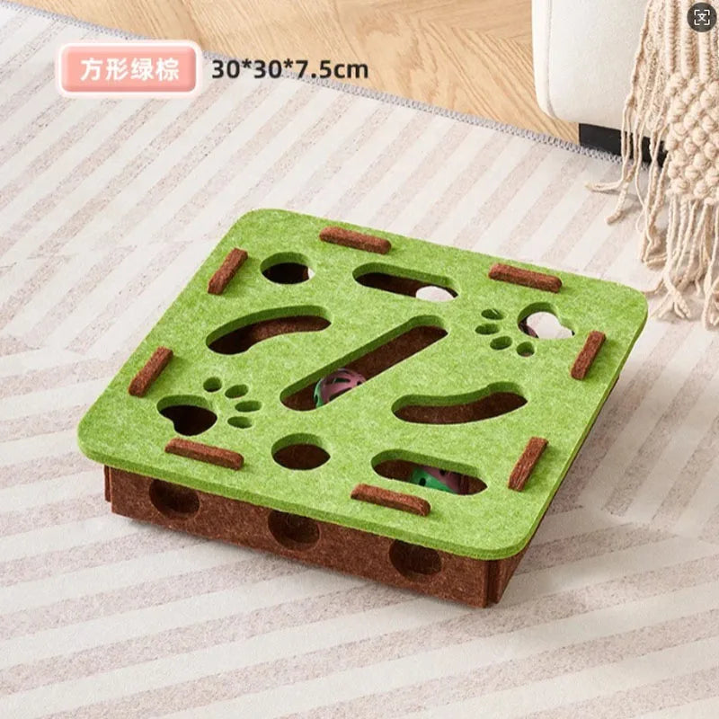 Cat Scratch Puzzle Enrichment Box