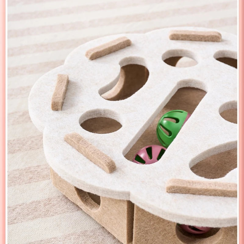 Cat Scratch Puzzle Enrichment Box