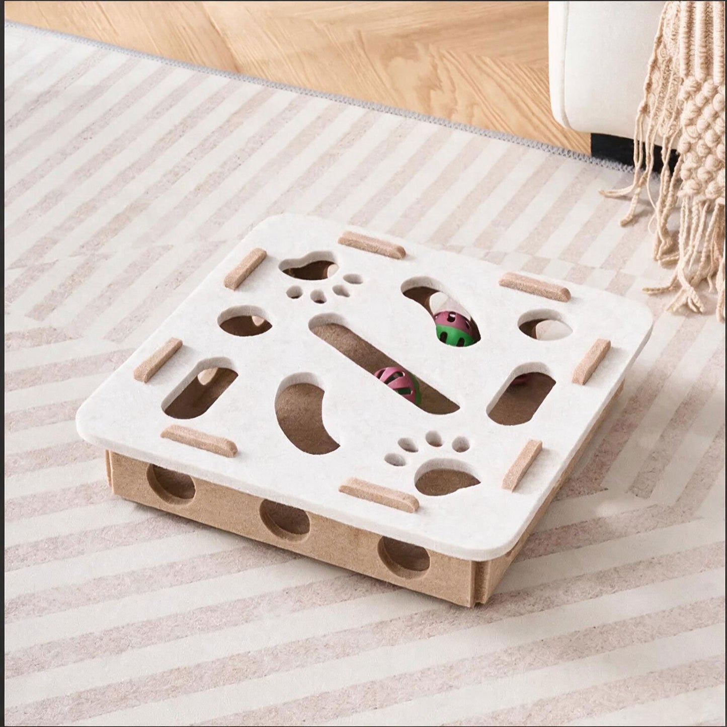 Cat Scratch Puzzle Enrichment Box